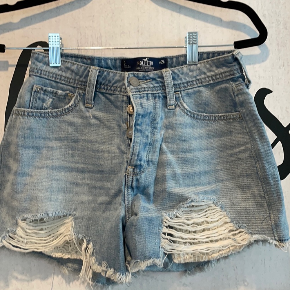 Hollister highrise mom shorts